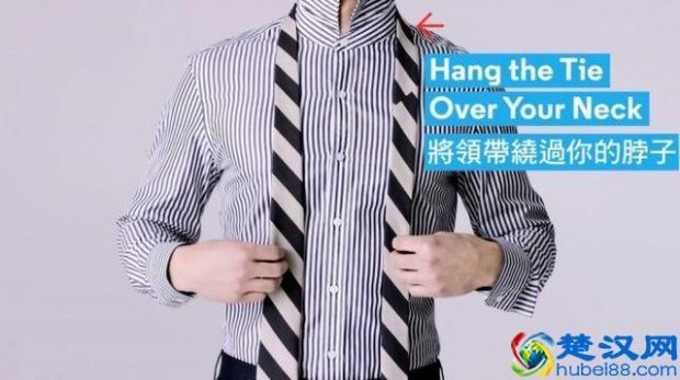  女生怎么打领带图解法（给男生打领带含义）