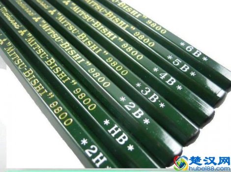  铅笔上的2b什么意思（2B、HB、3H分别表示什么）
