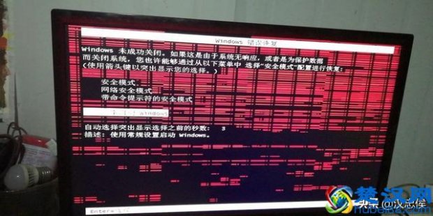  台式电脑花屏然后启动不了是什么原因（电脑花屏常见的6种情况）