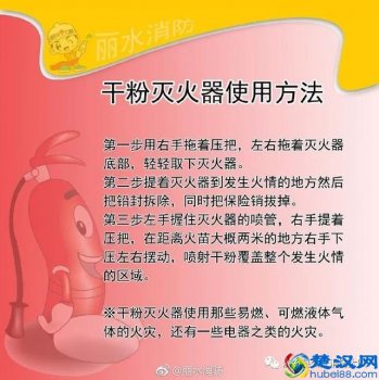 灭火器的正确使用方法，学会能就你一命
