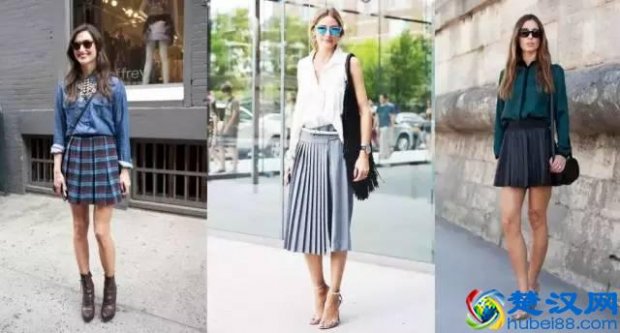  黄衬衫搭配什么百褶裙（时髦穿搭美得能把你穿上瘾）