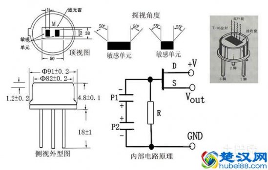  红外线人体感应器怎么接线，红外线人体感应器开关！
