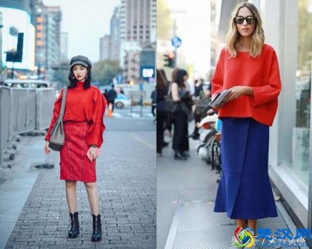  大红色毛衣配什么裤子好看（红色毛衣搭配什么下装好看）