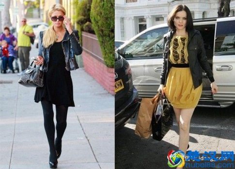  皮衣搭什么样的连衣裙（皮衣加连衣裙怎么搭才好看）