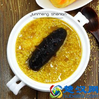  海参小米粥的做法，这么做真的是美味极了！