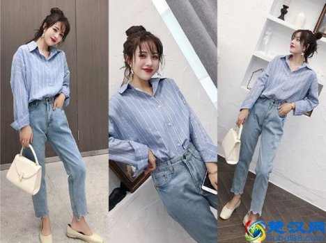  蓝色衬衣搭配什么裤子（女生衬衣搭配技巧）