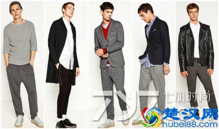  男运动裤配什么衣服好（男士长款运动裤搭配示范）