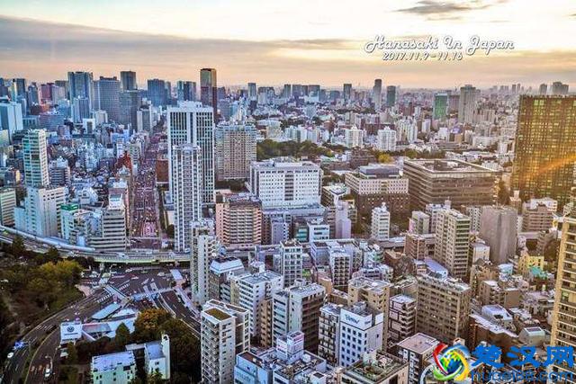 东京旅游第一站东京塔