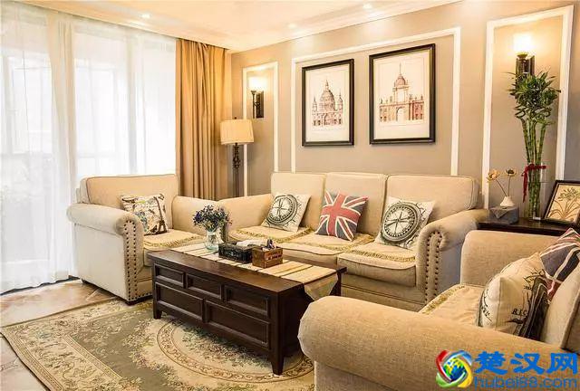 美式新房终于装修完了，简约大气又漂亮温馨，吊灯复古个性