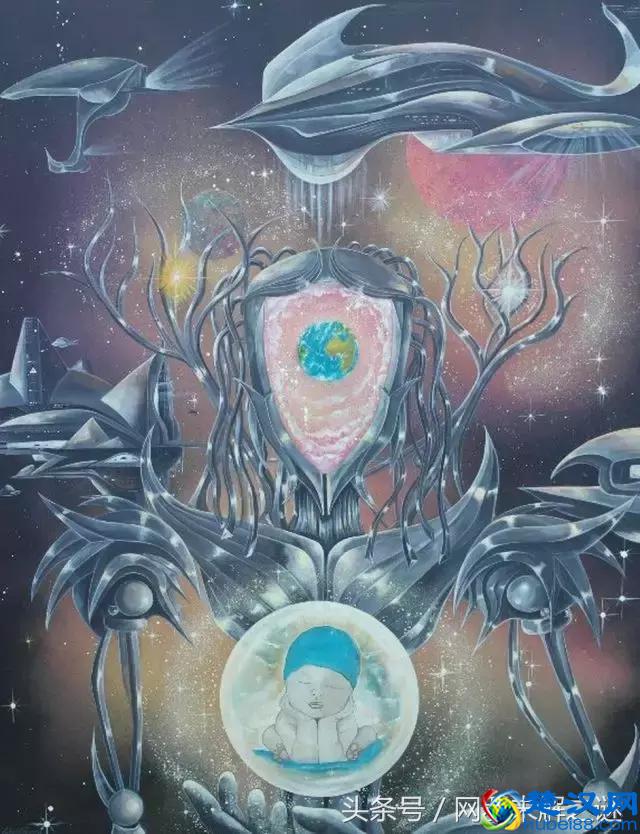 10年被外星人绑架6次，他用画笔记录下外星人的秘密