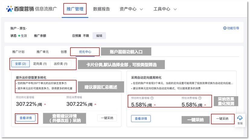 什么是采用自动定向提高转化？信息流优化中心操作指南